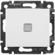 Выключатель Legrand Valena скрыт. 1кл. с подсветкой IP20 белый (774410)