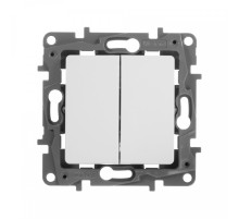 Выключатель Legrand Etika скрыт. 2кл. IP20 белый (672202)