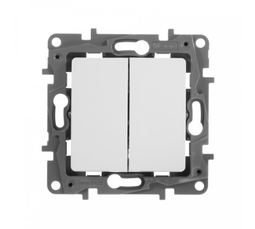 Выключатель Legrand Etika скрыт. 2кл. IP20 белый (672202)