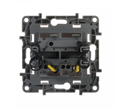 Выключатель Legrand Etika скрыт. 2кл. с подсветкой IP20 белый (672204)