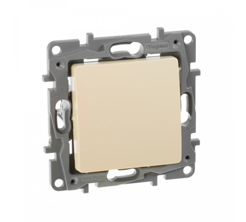 Выключатель Legrand Etika скрыт. 1кл. IP20 слоновая кость (672301)
