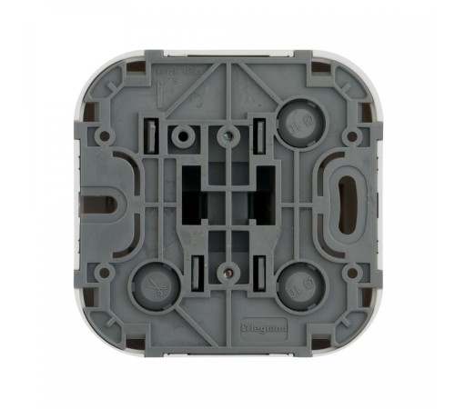 Выключатель Legrand Quteo откр. 1кл. IP20 белый (782200)