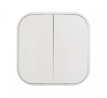 Выключатель Legrand Quteo откр. 2кл. IP20 белый (782202)
