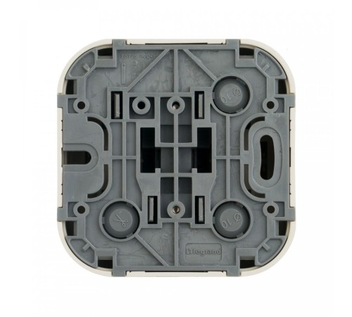 Выключатель Legrand Quteo откр. 1кл. IP20 слоновая кость (782230)