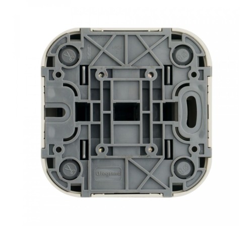 Выключатель Legrand Quteo откр. 2кл. IP20 слоновая кость (782232)