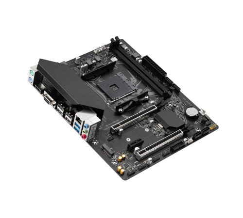 Материнская плата Maxsun MS-Terminator B550M 2.5G B550, AM4, 2xDDR4, 1xPCIEx16, 1xPCIEx4, 1xPCIEx1, 1xM.2, 2xUSB3.2Gen1, 2xUSB2.0, 4xUSB2.0, 2xUSB3.2Gen1, 1xNVMe, 4xSATA 3.0, 2.5G, HDMI+VGA, M-ATX