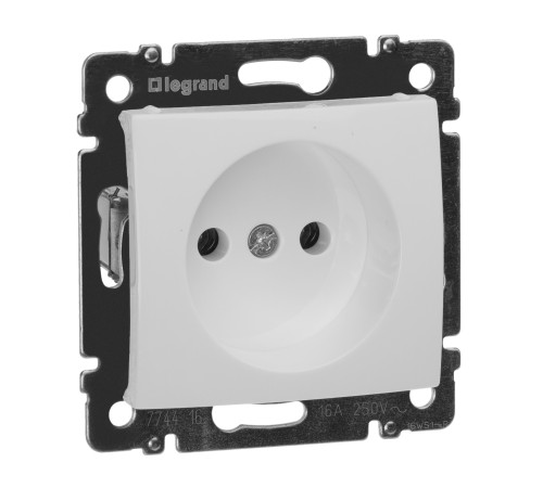 Розетка силов. Legrand Valena 774416 скрыт. белый
