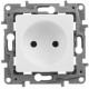 Розетка силов. Legrand Etika 672220 скрыт. IP21 белый