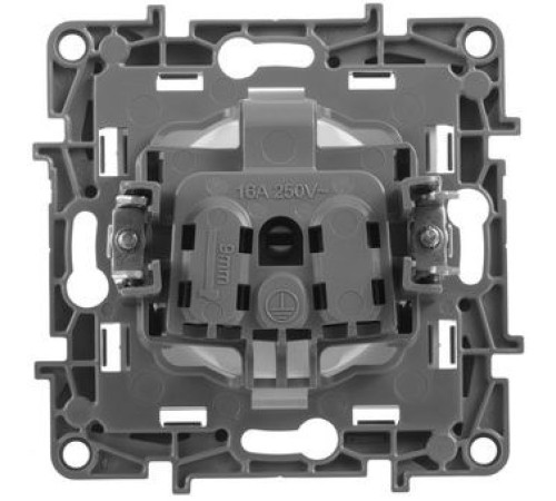Розетка силов. Legrand Etika 672220 скрыт. IP21 белый