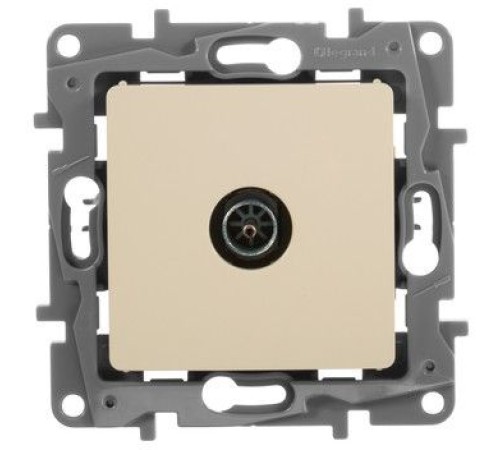Розетка телевизионная Legrand Etika (672351) скрыт. слоновая кость