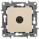 Розетка телевизионная Legrand Etika (672351) скрыт. слоновая кость