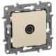 Розетка телевизионная Legrand Etika (672351) скрыт. слоновая кость