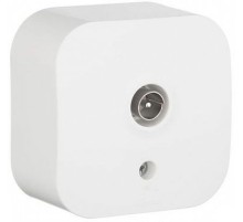 Розетка телевизионная Legrand Quteo (782215) откр. белый