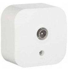 Розетка телевизионная Legrand Quteo (782215) откр. белый