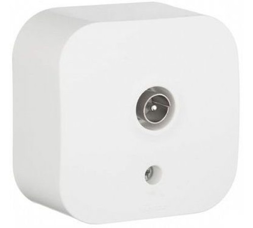 Розетка телевизионная Legrand Quteo (782215) откр. белый