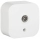 Розетка телевизионная Legrand Quteo (782215) откр. белый