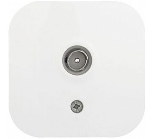 Розетка телевизионная Legrand Quteo (782215) откр. белый