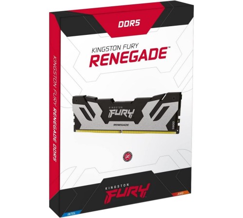 Оперативная память Kingston Fury Renegade XMP KF580C38RSK2-32 DDR5 -  2x 16ГБ 8000МГц, DIMM,  Ret