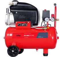 Компрессор поршневой Fubag FС 230/24 CM2 масляный 230л/мин 24л 1500Вт красный/черный