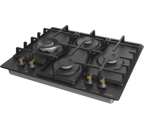 Газовая варочная поверхность Gorenje GW6D42CLB черный