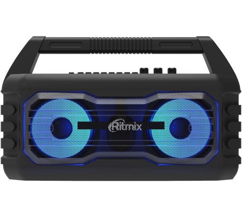 Колонка порт. Ritmix SP-610B черный 20W 2.0 BT/3.5Jack/USB 10м 2000mAh (80000679)