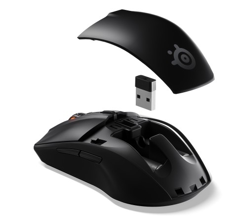 Мышь Steelseries Rival 3 Wireless черный оптическая (18000dpi) беспроводная BT/Radio USB (5but) Мышь Steelseries Rival 3 Wireless черный оптическая (18000dpi) беспроводная BT/Radio USB (5but)