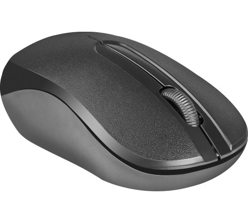 Мышь Defender Hit MM-495 черный оптическая (1600dpi) беспроводная USB для ноутбука (2but)