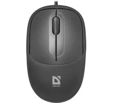 Defender Проводная оптическая мышь Datum MS-980 черный,3 кнопки,1000dpi Defender Datum MS-980 черный (52980)