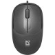 Defender Проводная оптическая мышь Datum MS-980 черный,3 кнопки,1000dpi Defender Datum MS-980 черный (52980)