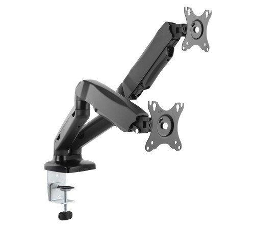 Кронштейн для мониторов Ultramounts UM 705 черный 13"-27" макс.13кг настольный поворот и наклон верт.перемещ.