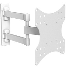 Кронштейн для телевизора Ultramounts UM 867W белый 23"-42" макс.20кг настенный поворот и наклон