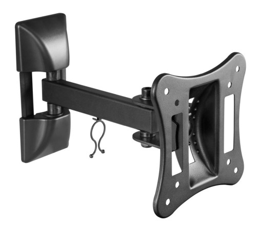 Кронштейн для телевизора Ultramounts UM 891 черный 13"-27" макс.15кг настенный поворотно-выдвижной и наклонный Кронштейн для телевизора Ultramounts UM 891 черный 13"-27" макс.15кг настенный поворотно-выдвижной и наклонный