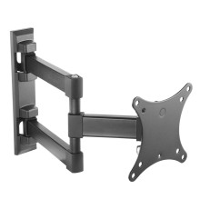 Кронштейн для телевизора Ultramounts UM 893 черный 13"-27" макс.20кг настенный поворотно-выдвижной и наклонный