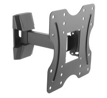 Кронштейн для телевизора Ultramounts UM 897 черный 23"-42" макс.30кг настенный поворотно-выдвижной и наклонный