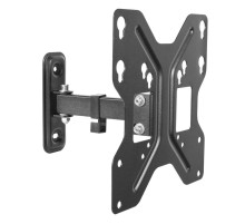 Кронштейн для телевизора Ultramounts UM 898 черный 23"-42" макс.30кг настенный поворотно-выдвижной и наклонный