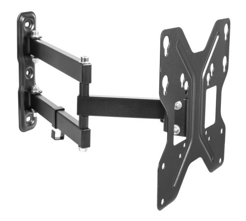 Кронштейн для телевизора Ultramounts UM 900 черный 23"-43" макс.30кг настенный поворотно-выдвижной и наклонный Кронштейн для телевизора Ultramounts UM 900 черный 23"-43" макс.30кг настенный поворотно-выдвижной и наклонный