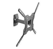 Кронштейн для телевизора Ultramounts UM 901 черный 32"-55" макс.30кг настенный поворотно-выдвижной и наклонный