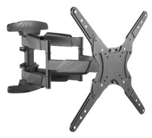 Кронштейн для телевизора Ultramounts UM 907 черный 23"-55" макс.40кг настенный поворотно-выдвижной и наклонный