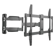 Кронштейн для телевизора Ultramounts UM 909 черный 37"-75" макс.35кг настенный поворотно-выдвижной и наклонный