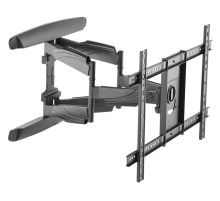 Кронштейн для телевизора Ultramounts UM 912 черный 37"-75" макс.45кг настенный поворотно-выдвижной и наклонный