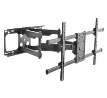 Кронштейн для телевизора Ultramounts UM 913 черный 37"-90" макс.75кг настенный поворотно-выдвижной и наклонный