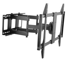 Кронштейн для телевизора Ultramounts UM 914 черный 60"-100" макс.80кг настенный поворотно-выдвижной и наклонный