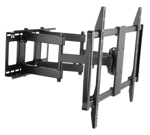 Кронштейн для телевизора Ultramounts UM 914 черный 60"-100" макс.80кг настенный поворотно-выдвижной и наклонный Кронштейн для телевизора Ultramounts UM 914 черный 60"-100" макс.80кг настенный поворотно-выдвижной и наклонный