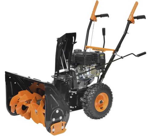 Снегоуборщик бензин. Carver STG 756 7л.с.