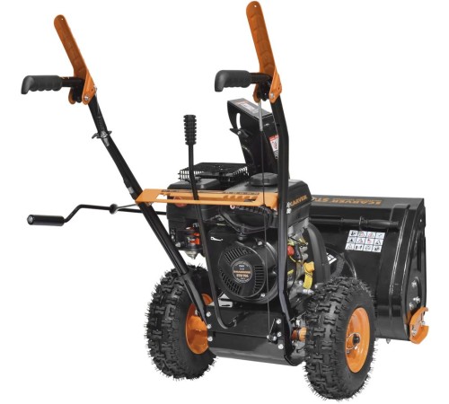 Снегоуборщик бензин. Carver STG 756 7л.с.