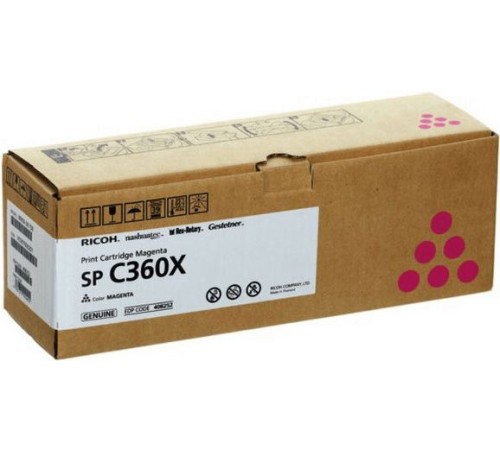 Ricoh Тонер-картридж SP C360X Magenta  {SPC361SFNw, (9000стр) (408252)