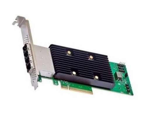 HBA-адаптер Broadcom 9600-16e SGL (05-50118-00) PCIe v4 x8 LP, Tri-Mode SAS/SATA/NVMe 24G HBA, 16port (4*ext SFF8674), RTL HBA-адаптер Broadcom 9600-16e SGL (05-50118-00) PCIe v4 x8 LP, Tri-Mode SAS/SATA/NVMe 24G HBA, 16port (4*ext SFF8674), RTL