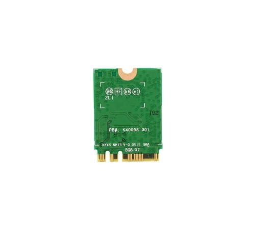 Intel Адаптер беспроводных локальных сетей Intel® Wi-Fi 6 AX200 (AX200.NGWG.NV) M.2 E Key 2230, 2x2 AX+BT Wi-Fi(PCIe) Intel Адаптер беспроводных локальных сетей Intel® Wi-Fi 6 AX200 (AX200.NGWG.NV) M.2 E Key 2230, 2x2 AX+BT Wi-Fi(PCIe)