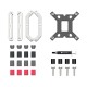 Устройство охлаждения(кулер) ID-Cooling Frozn A410 ARGB Wh Soc-AM5/AM4/1151/1200/2066/1700 4-pin Al+Cu 230W 730gr LED Ret