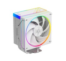Устройство охлаждения(кулер) ID-Cooling Frozn A410 ARGB Wh Soc-AM5/AM4/1151/1200/2066/1700 4-pin Al+Cu 230W 730gr LED Ret